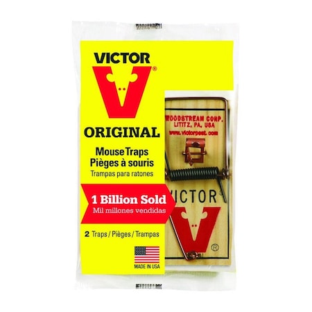 Victor Victor Small Snap Trap For Mice 2 pk M150
